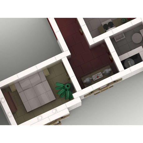 Moderne deutsche Villa Klemmbausteine - LesDiy - Klemmbausteine