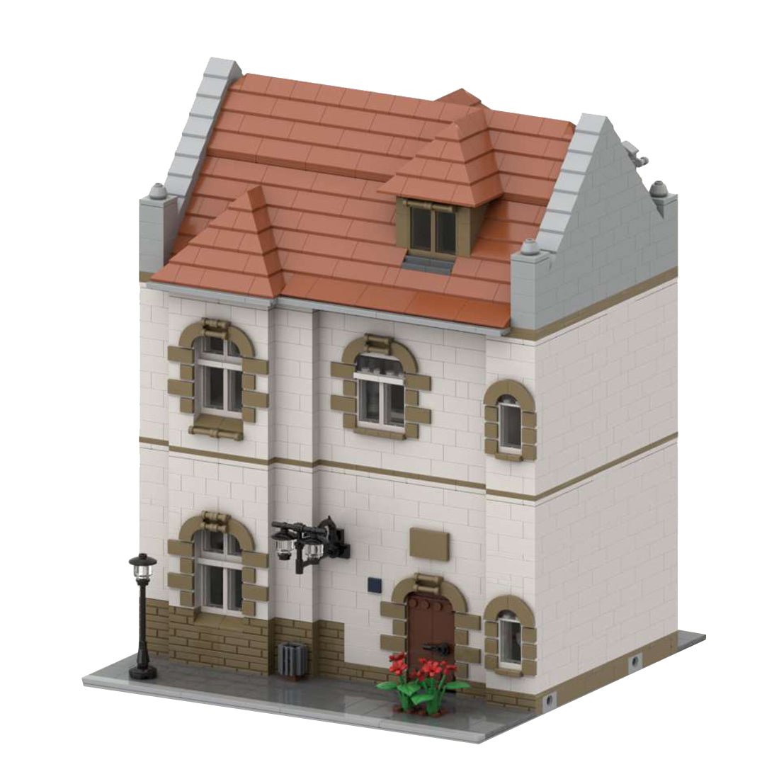 Moderne deutsche Villa Klemmbausteine - LesDiy - Klemmbausteine