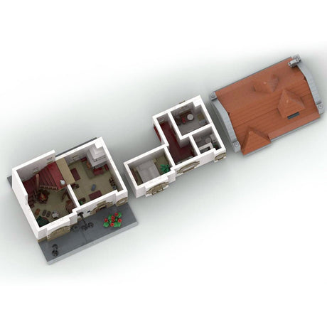 Moderne deutsche Villa Klemmbausteine - LesDiy - Klemmbausteine