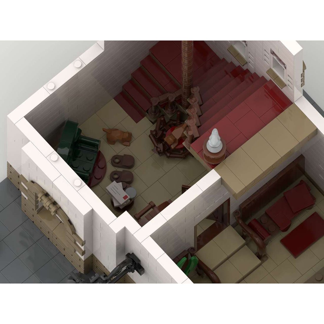 Moderne deutsche Villa Klemmbausteine - LesDiy - Klemmbausteine