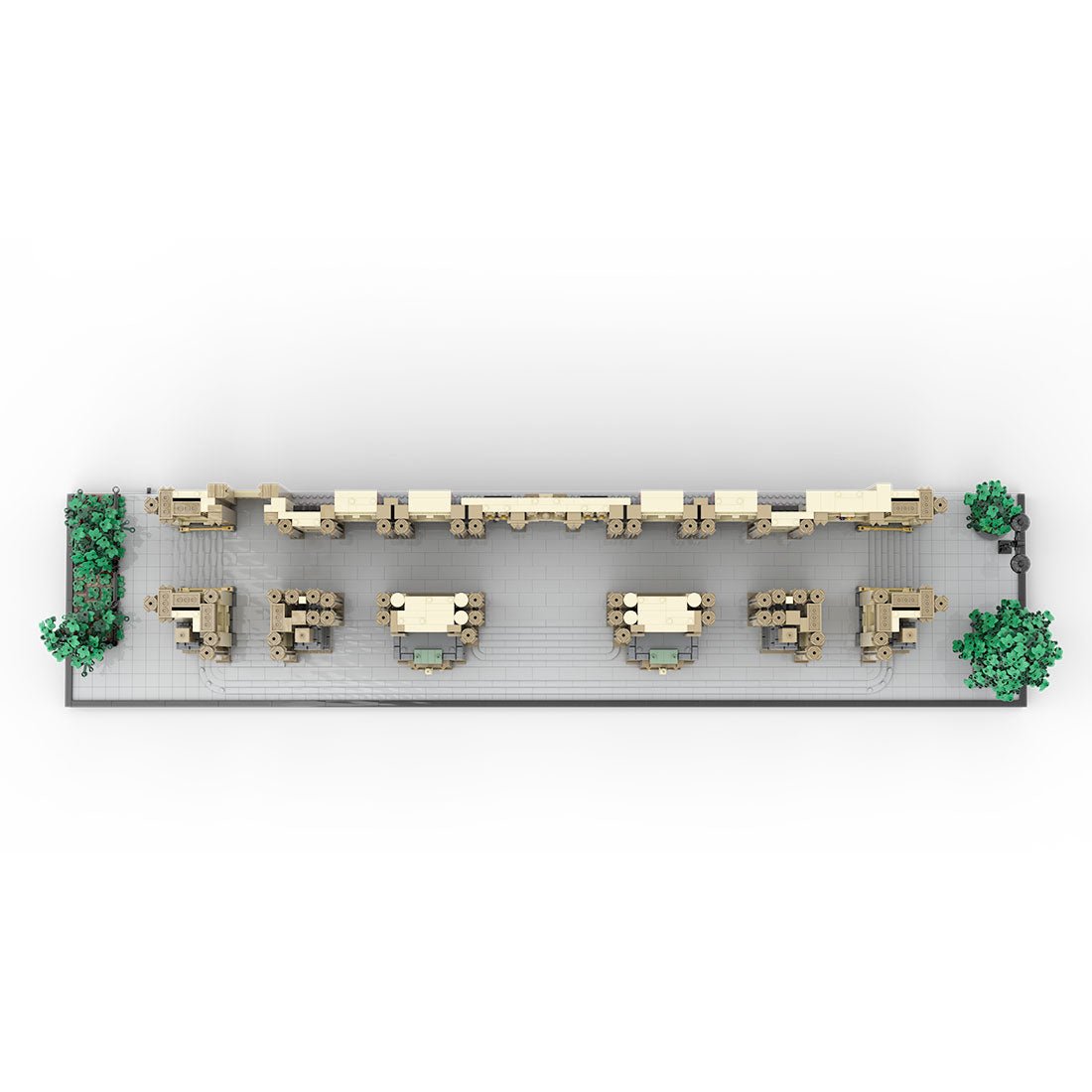 Modul des Deutschen Berliner Doms A4 Klemmbausteine - LesDiy - Klemmbausteine