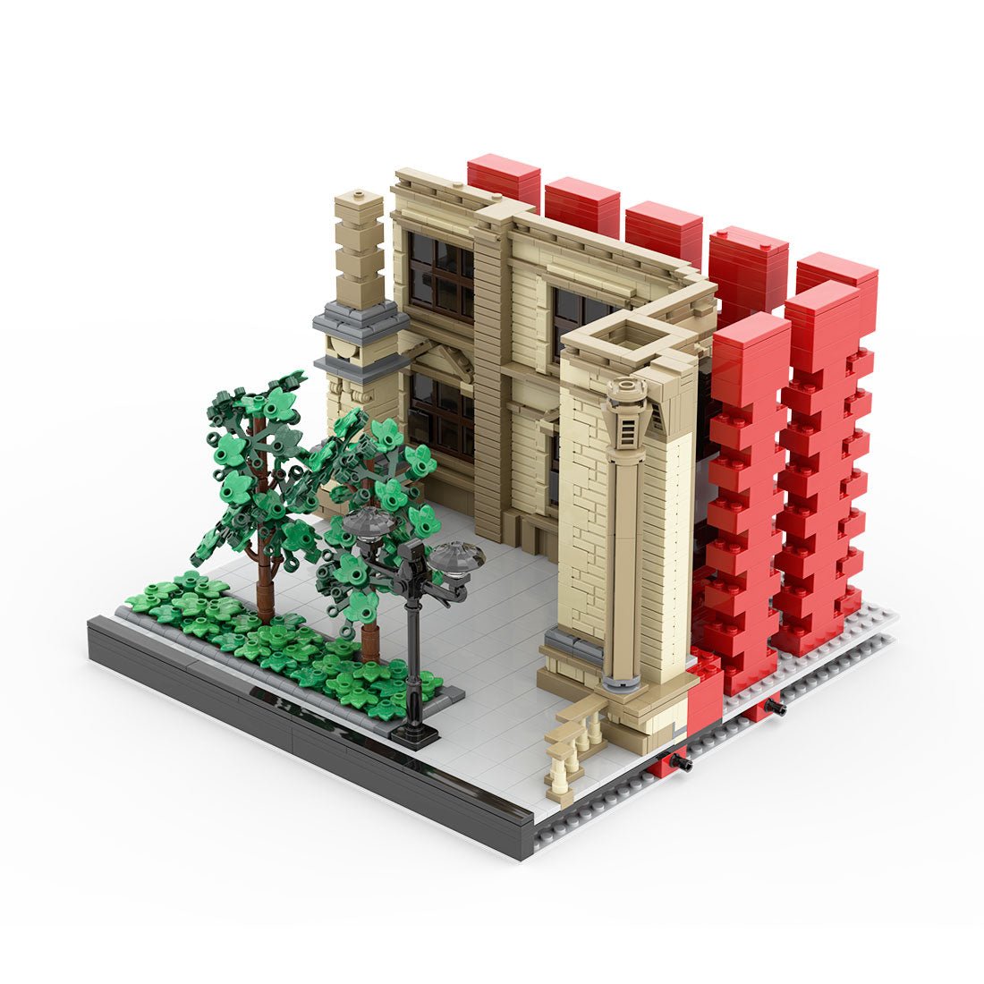 Modul des deutschen Berliner Doms A5 Klemmbausteine - LesDiy - Klemmbausteine