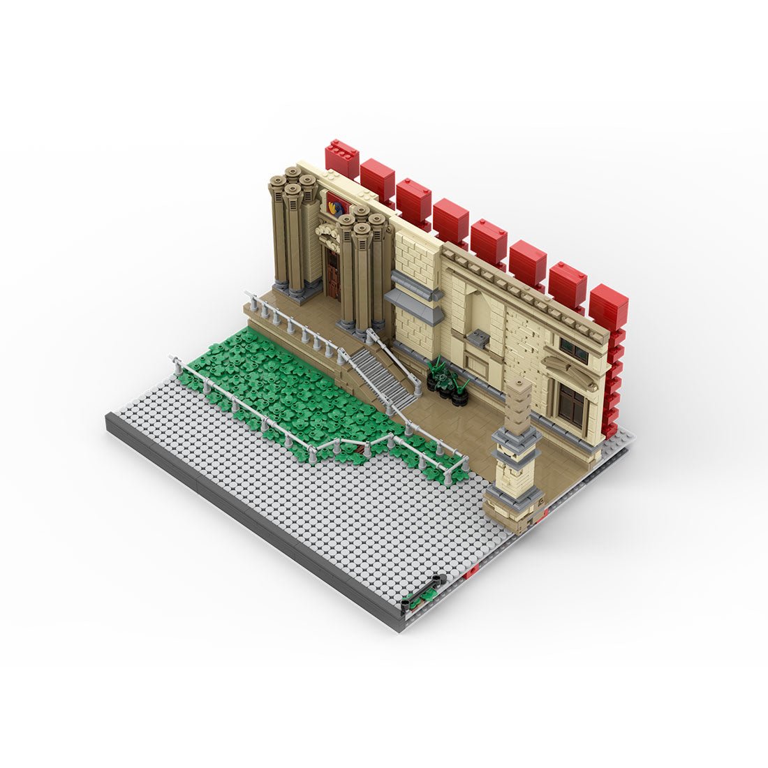 Modul des Deutschen Berliner Doms A1 Klemmbausteine - LesDiy - Klemmbausteine