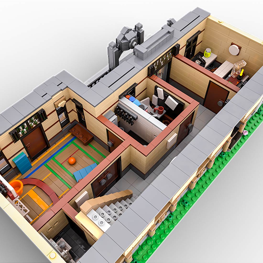 Modular School Klemmbausteine - LesDiy - Klemmbausteine