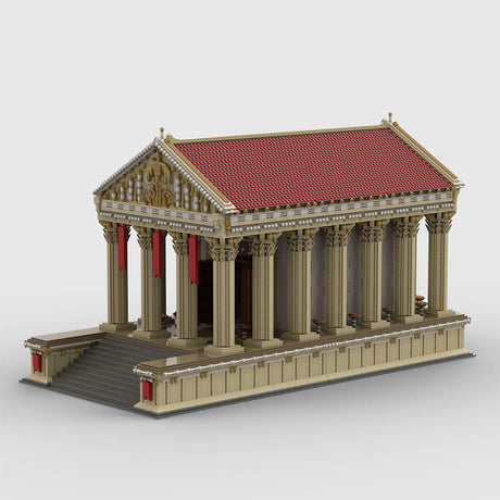 Module 1 for MOC - 136729 Ancient Roman Temple Castle Klemmbausteine - LesDiy - Klemmbausteine