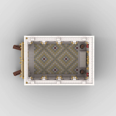 Module 2 for MOC - 136729 Ancient Roman Temple Castle Klemmbausteine - LesDiy - Klemmbausteine