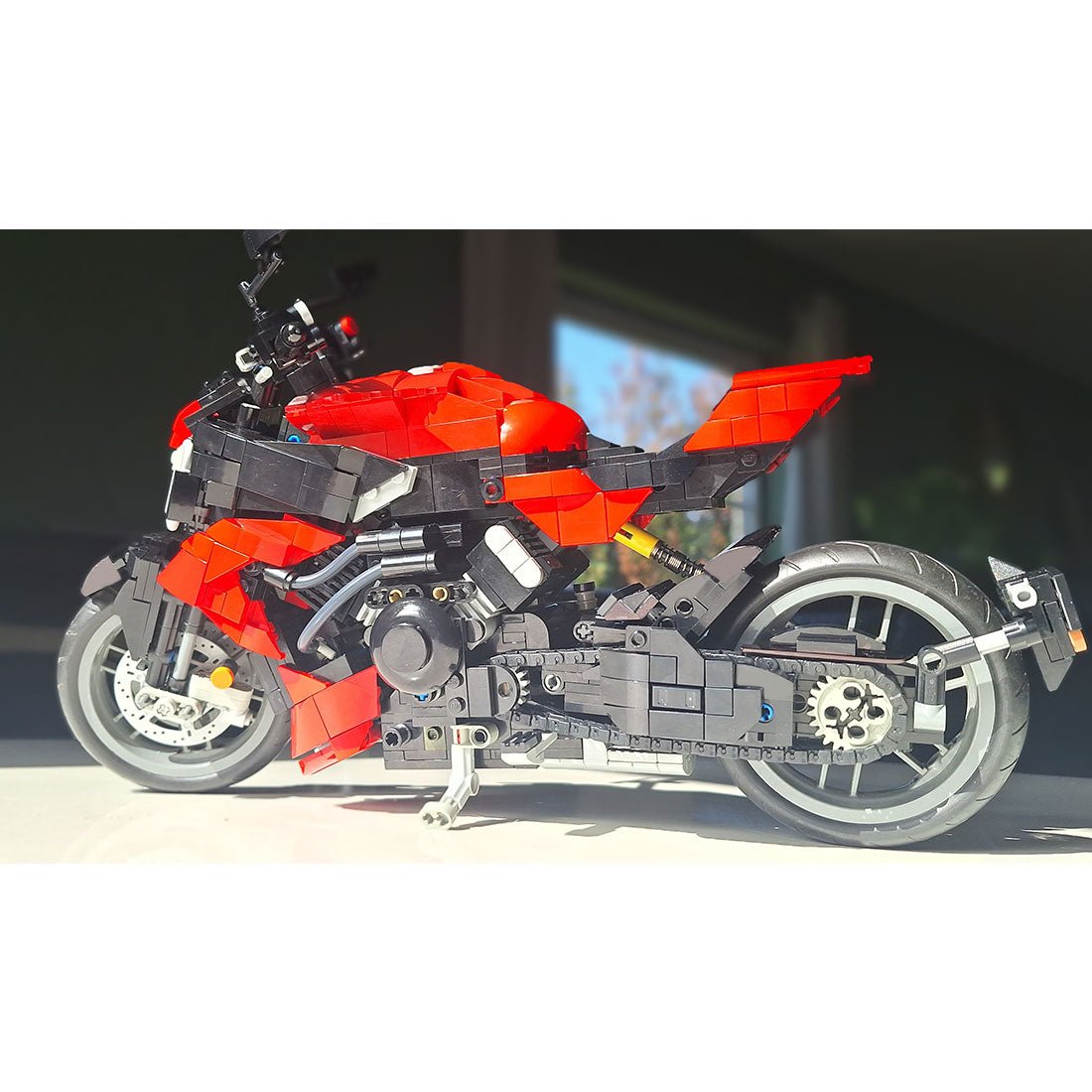 Motorcycle Diavel V4 Klemmbausteine - LesDiy - Klemmbausteine