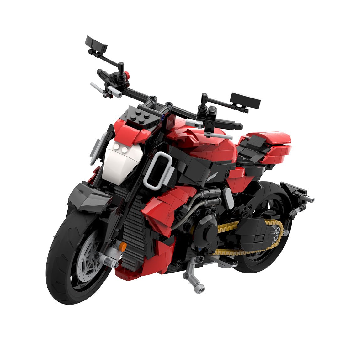 Motorcycle Diavel V4 Klemmbausteine - LesDiy - Klemmbausteine