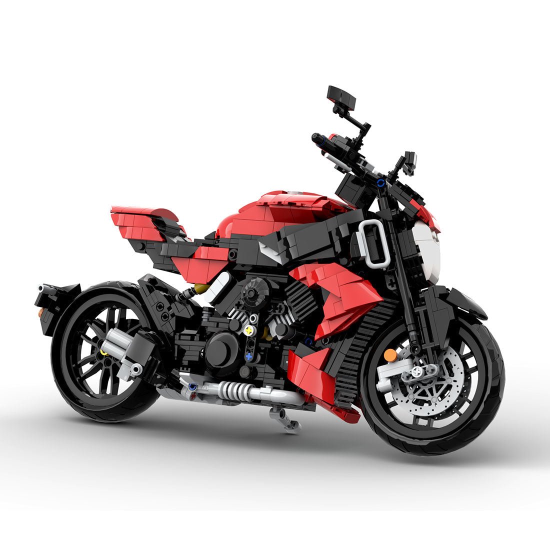 Motorcycle Diavel V4 Klemmbausteine - LesDiy - Klemmbausteine