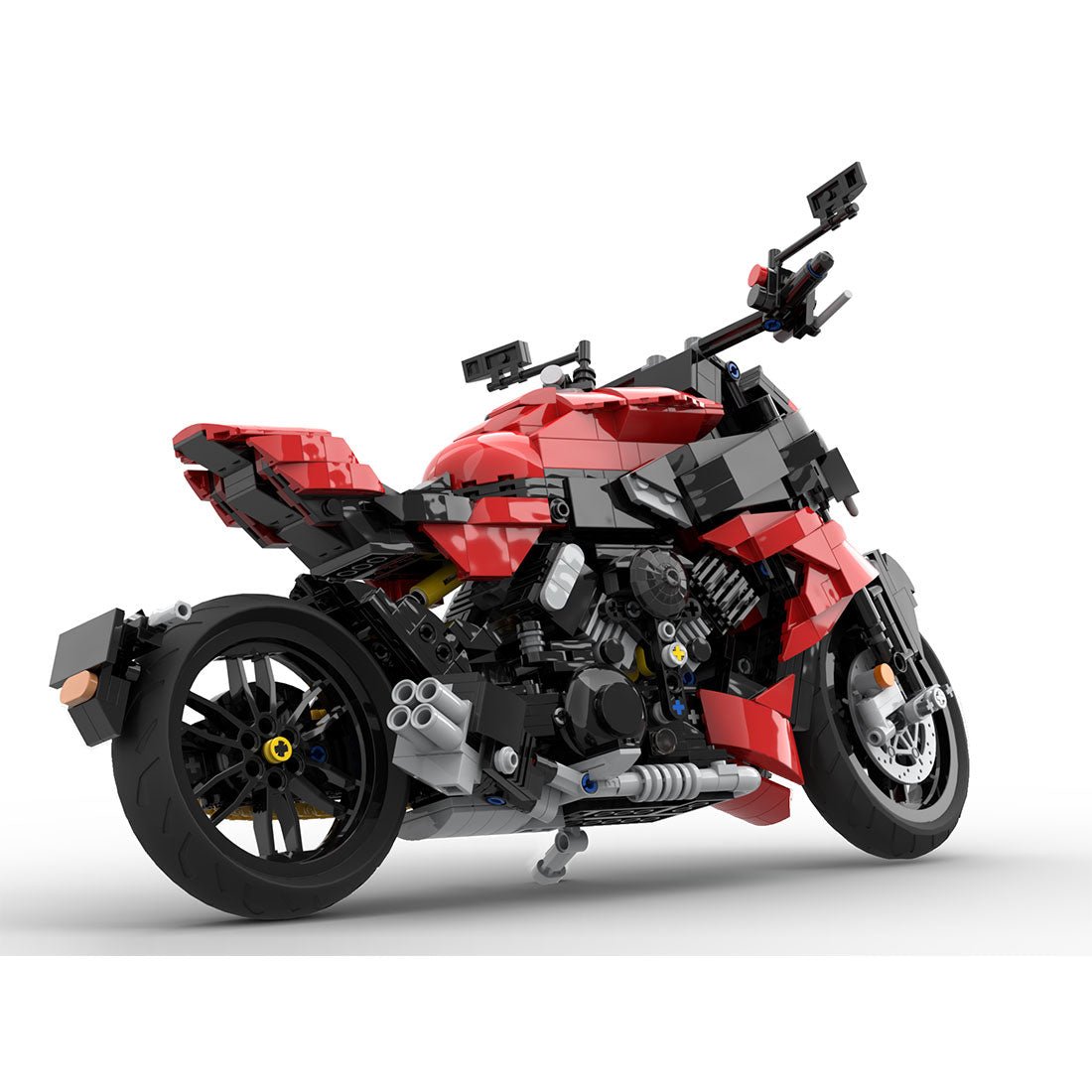 Motorcycle Diavel V4 Klemmbausteine - LesDiy - Klemmbausteine
