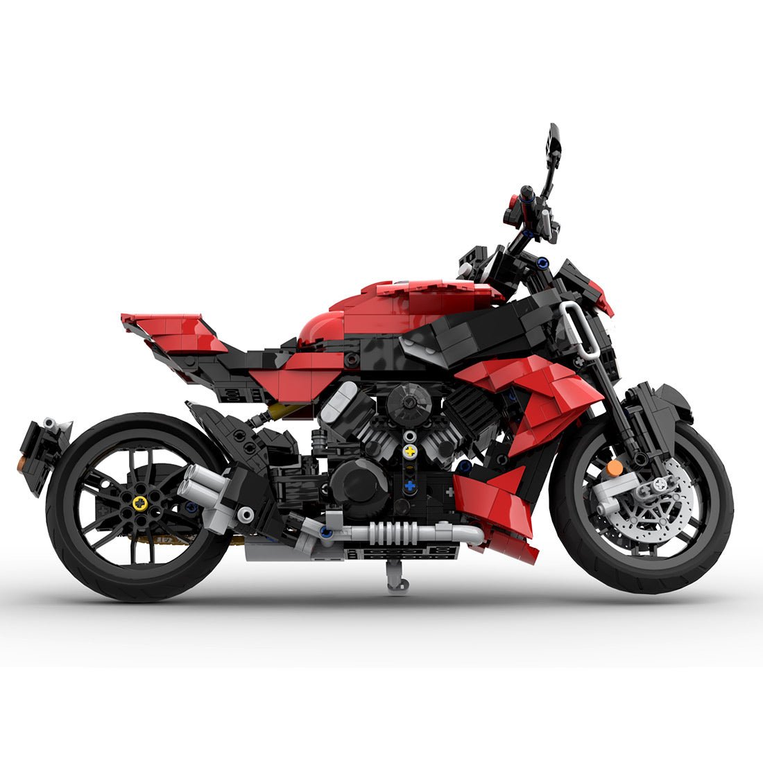 Motorcycle Diavel V4 Klemmbausteine - LesDiy - Klemmbausteine