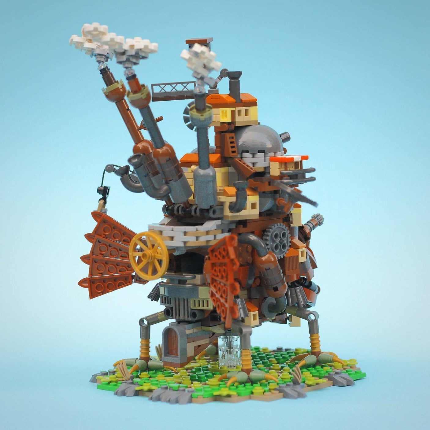 Moving Castle MOC - LesDiy - Klemmbausteine