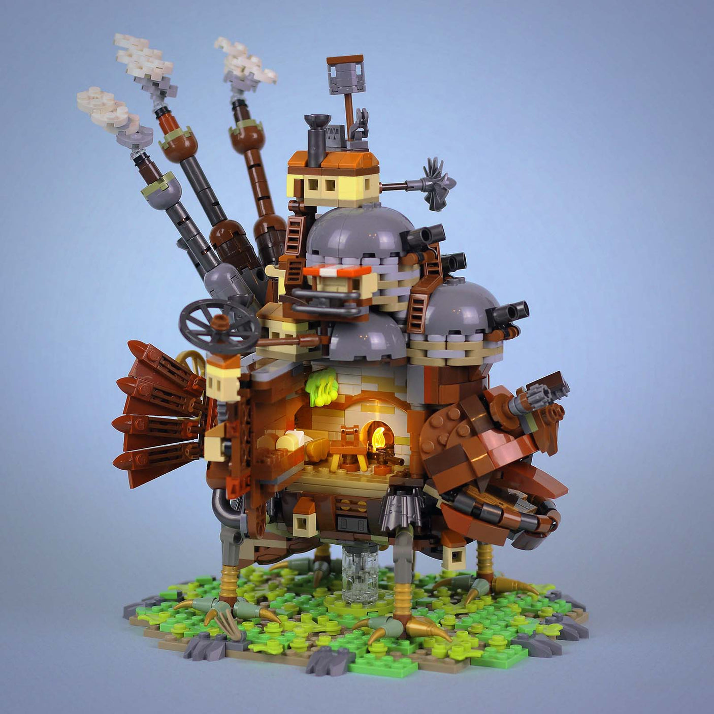 Moving Castle MOC - LesDiy - Klemmbausteine