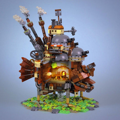 Moving Castle MOC - LesDiy - Klemmbausteine