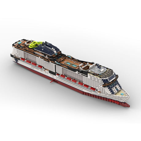 MSC – erstes italienisches Kreuzfahrtschiff „Grandiosa Active“ Klemmbausteine - LesDiy - Klemmbausteine