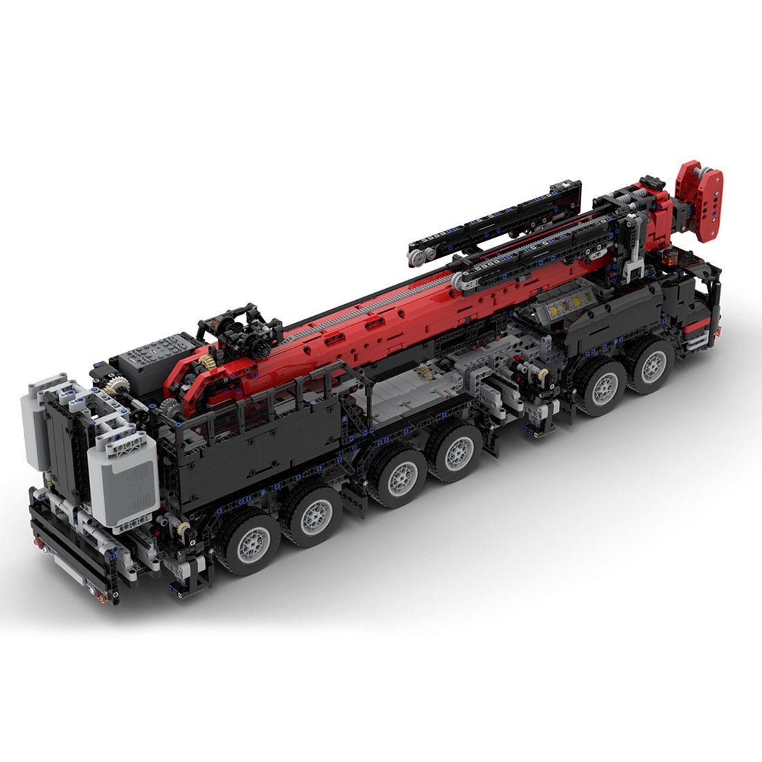 Multichannel MOC RC Crane Bricks with 11 Motors Boom Hook Klemmbausteine - LesDiy - Klemmbausteine