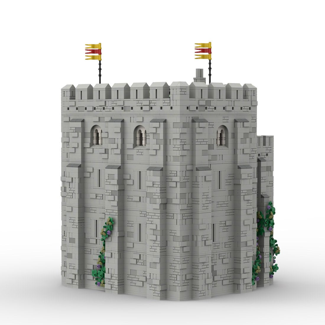 Normannische quadratische Bastion - LesDiy - Klemmbausteine
