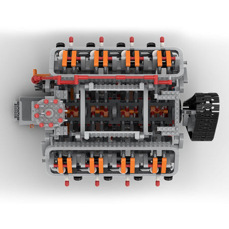 OHV 5.0LV8 Klemmbausteine - LesDiy - Klemmbausteine