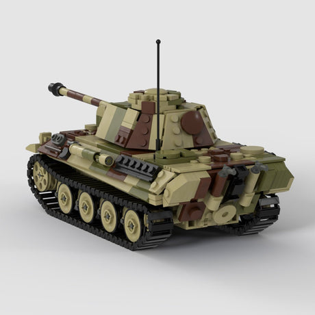 Panther Tank Klemmbausteine - LesDiy - Klemmbausteine
