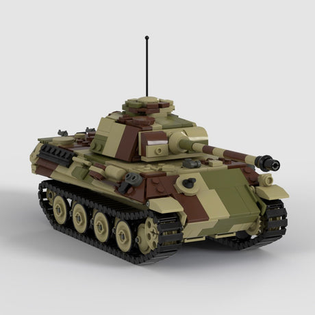 Panther Tank Klemmbausteine - LesDiy - Klemmbausteine