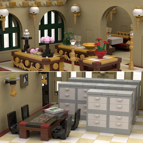 Paris Train Station Klemmbausteine - LesDiy - Klemmbausteine