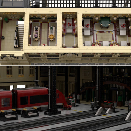 Paris Train Station Klemmbausteine - LesDiy - Klemmbausteine