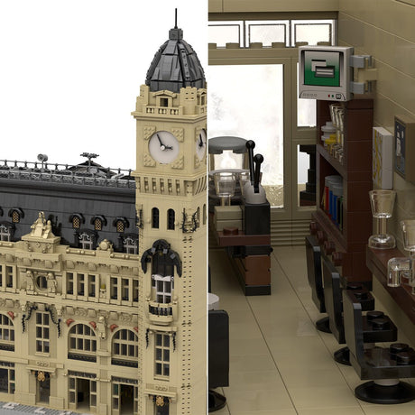 Paris Train Station Klemmbausteine - LesDiy - Klemmbausteine