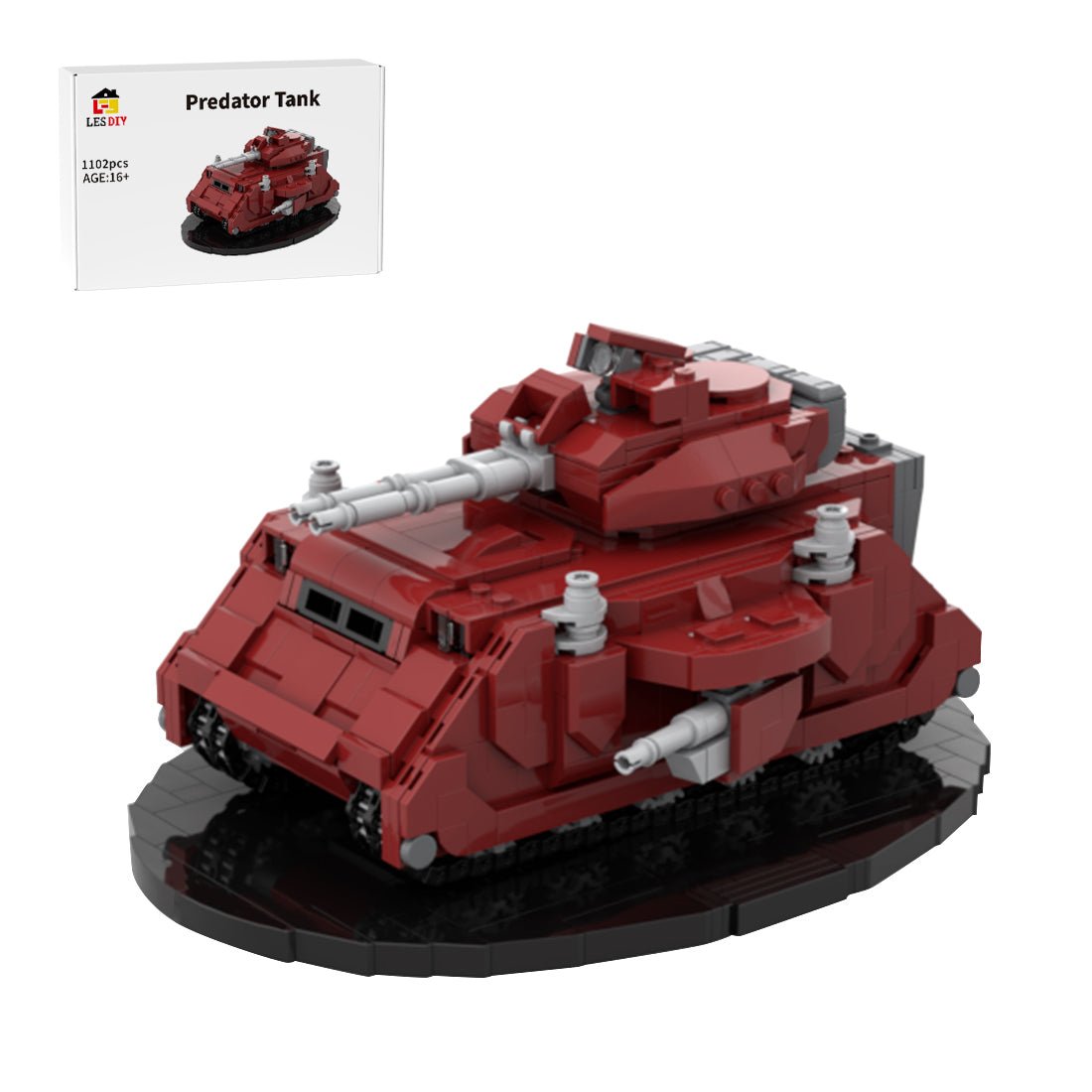 Predator Tank Klemmbausteine - LesDiy - Klemmbausteine