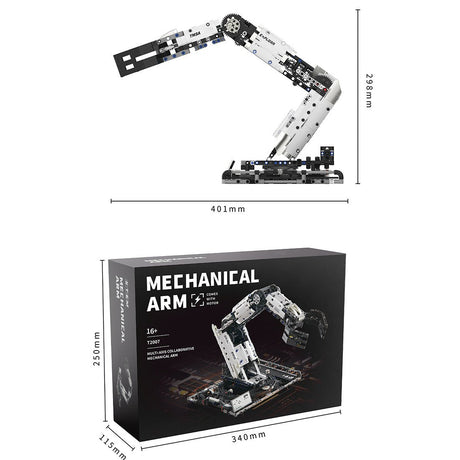 Programmierbarer mehrachsiger Roboterarm Klemmbausteine - LesDiy - Klemmbausteine