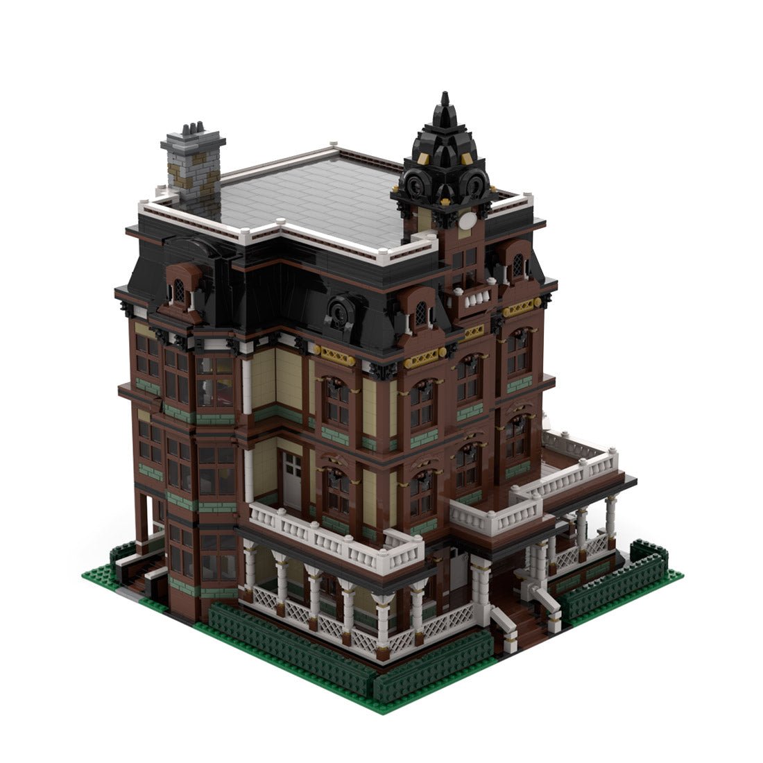 Queen Anne Haus Klemmbausteine - LesDiy - Klemmbausteine