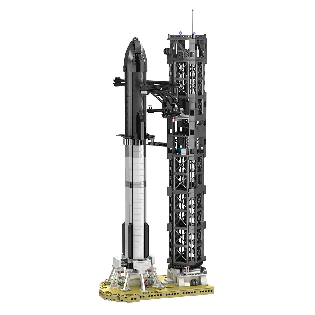 Raumschiff - Rakete Klemmbausteine - LesDiy - Klemmbausteine