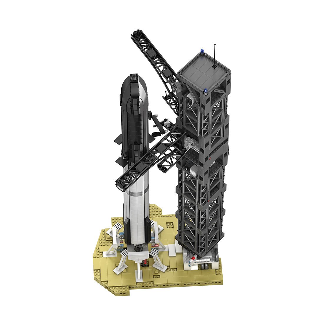 Raumschiff - Rakete Klemmbausteine - LesDiy - Klemmbausteine