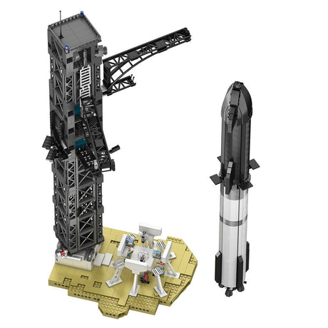 Raumschiff - Rakete Klemmbausteine - LesDiy - Klemmbausteine