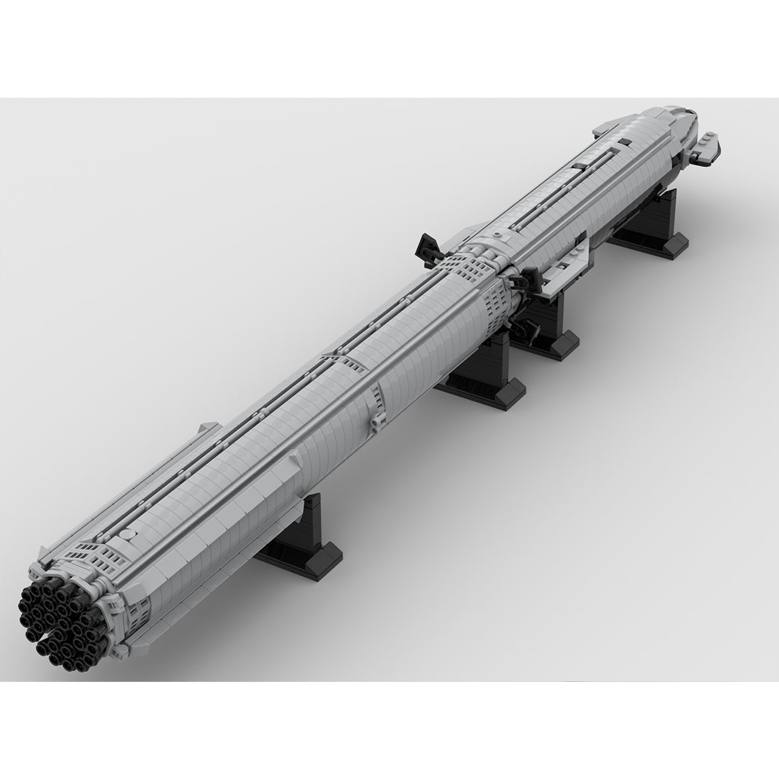 Raumschiff und Super Heavy Booster Klemmbausteine - LesDiy - Klemmbausteine