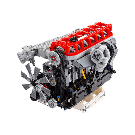 RB30 - V4 - 3.0L Reihensechszylinder - Viertakt - Benzinmotor Klemmbausteine - LesDiy - Klemmbausteine