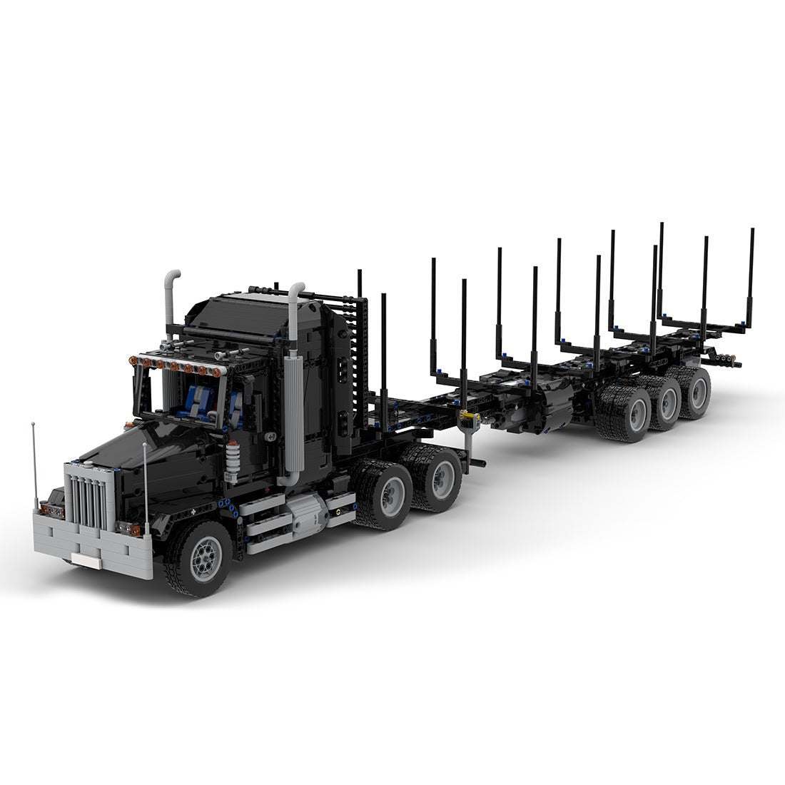 RC American Log Truck Klemmbausteine - LesDiy - Klemmbausteine