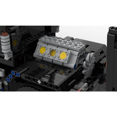 RC American Log Truck Klemmbausteine - LesDiy - Klemmbausteine