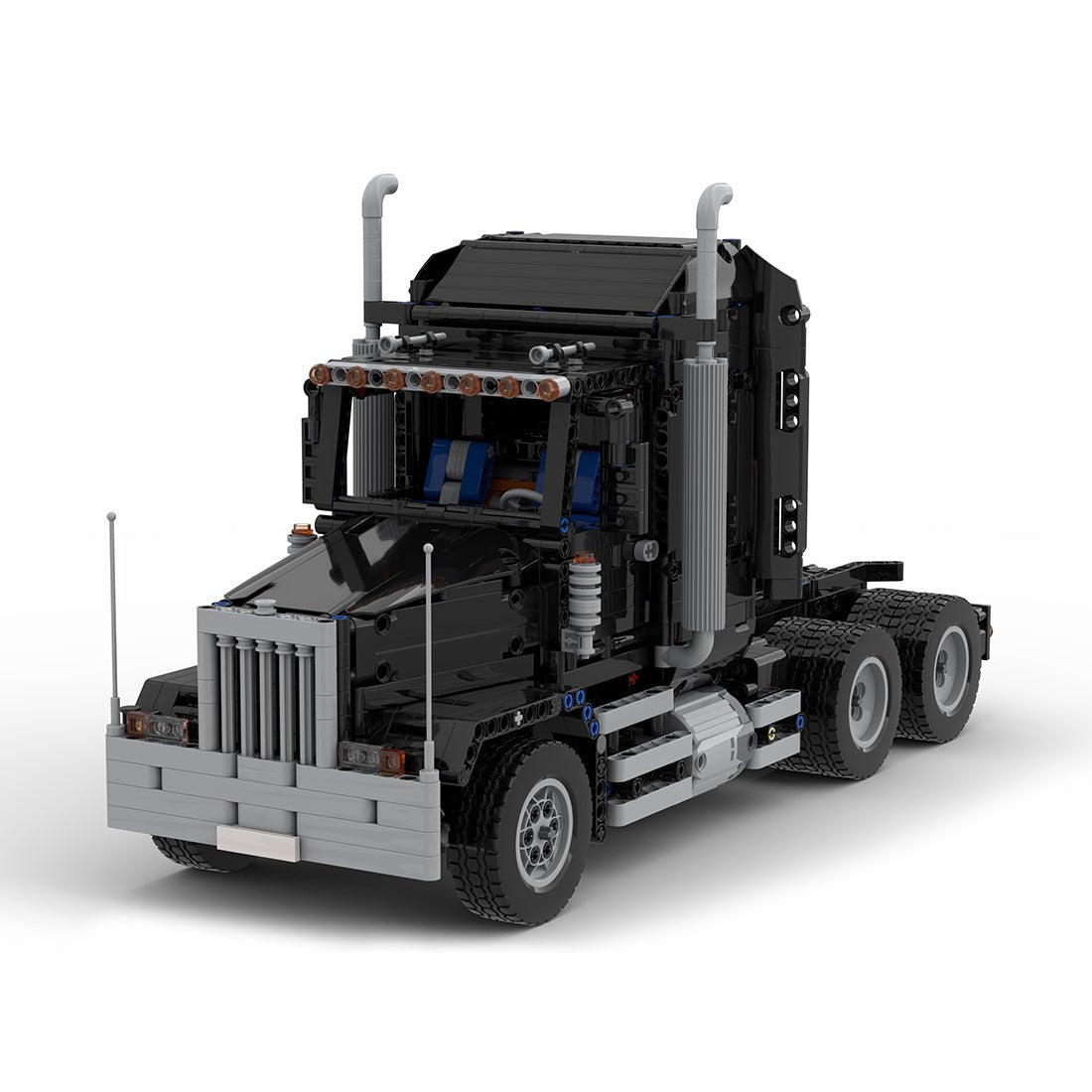 RC American Log Truck Klemmbausteine - LesDiy - Klemmbausteine