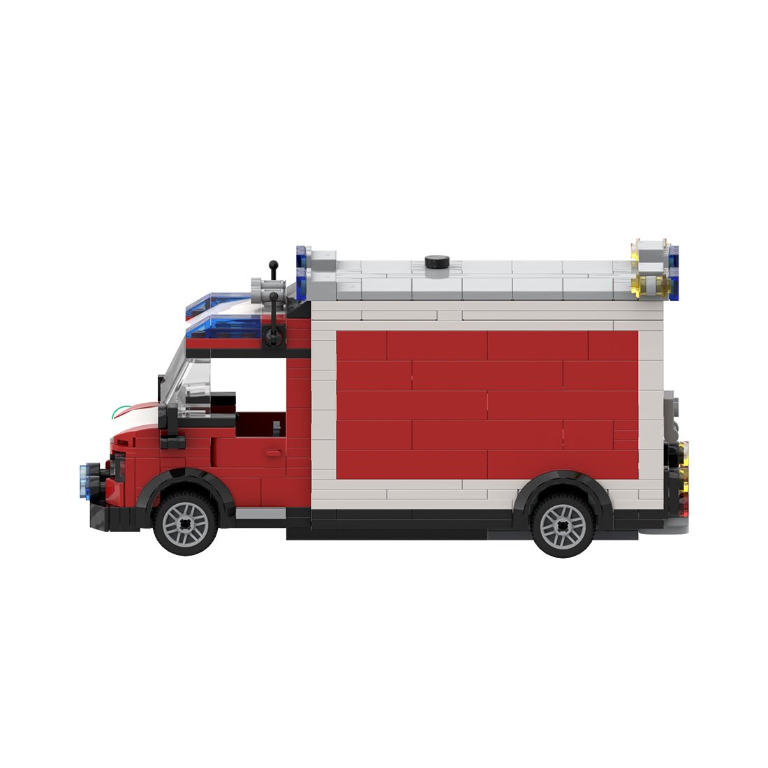 Realistic Ambulance Klemmbausteine - LesDiy - Klemmbausteine