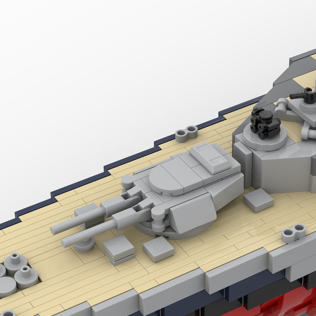 Renown-Klasse Schlachtkreuzer Militärschiff-Modell klemmbausteine-LesDiy-Klemmbausteine