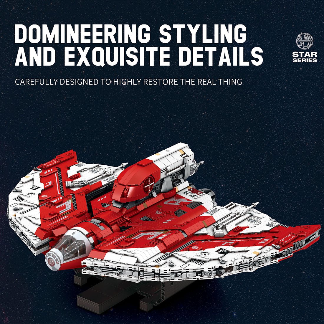 Reobrix 99006 T6 - Shuttle Spacecraft Star Series Klemmbausteine - LesDiy - Klemmbausteine