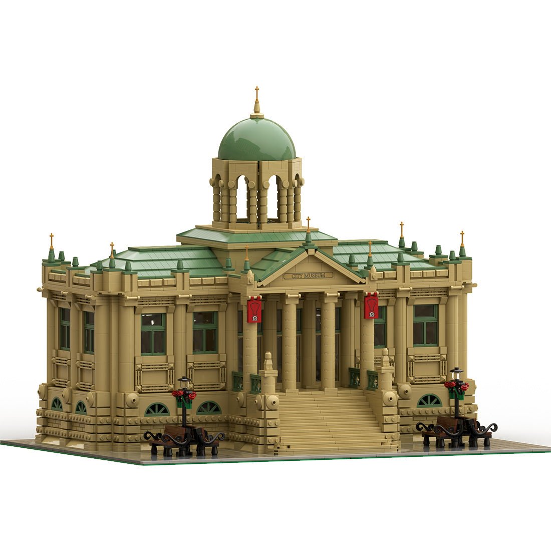 Römisches Historisches Museum Klemmbausteine - LesDiy - Klemmbausteine