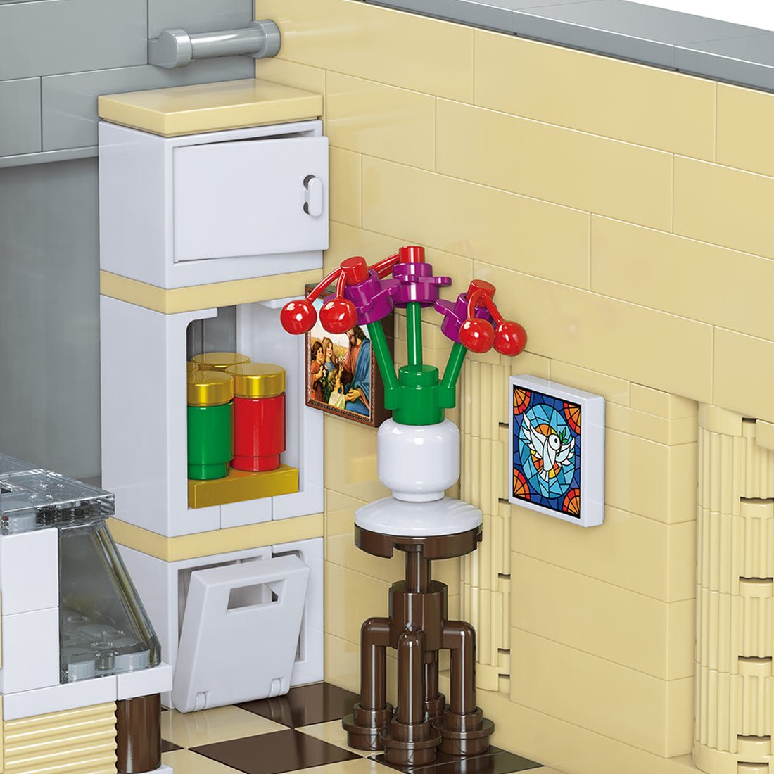 Rosenabtei Klemmbausteine - LesDiy - Klemmbausteine