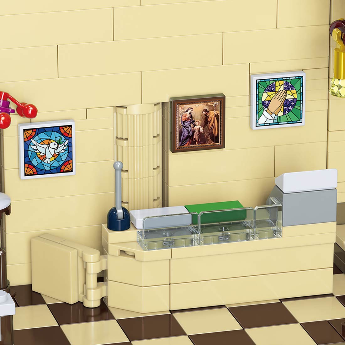 Rosenabtei Klemmbausteine - LesDiy - Klemmbausteine