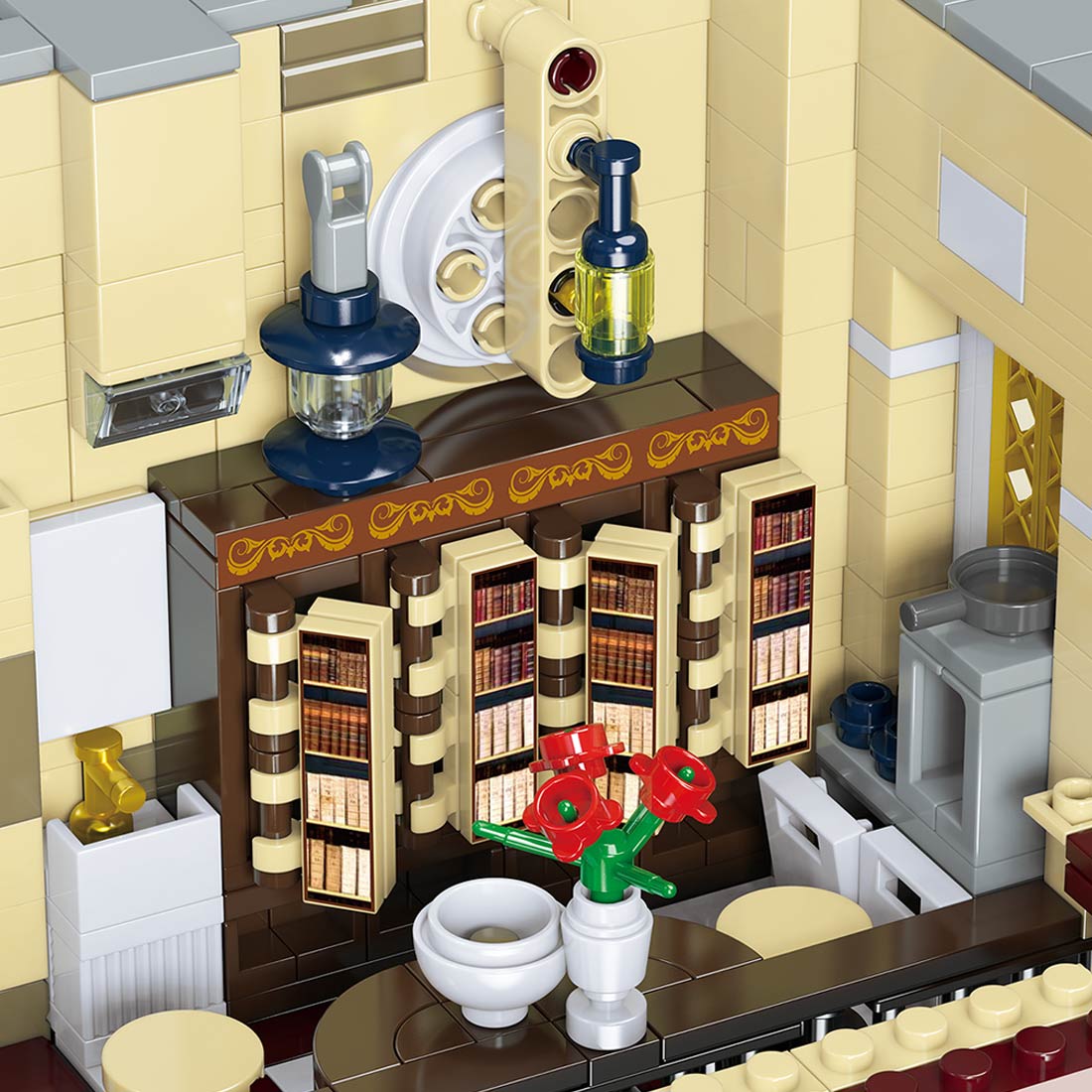 Rosenabtei Klemmbausteine - LesDiy - Klemmbausteine