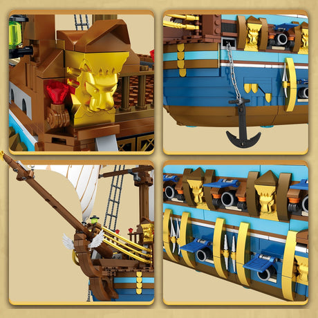 Royal Fleet Corsair Klemmbausteine - LesDiy - Klemmbausteine