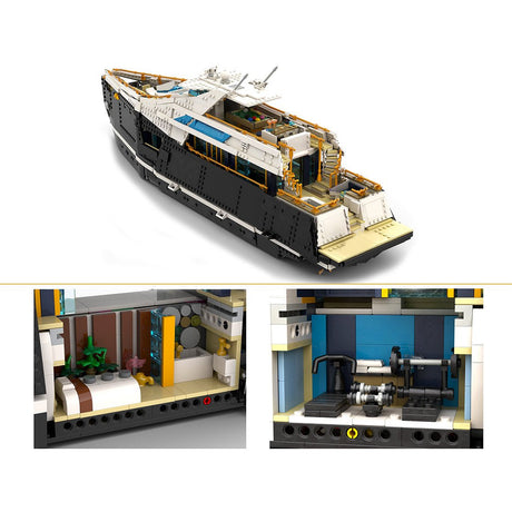 Royal Navy Armored Warship Klemmbausteine - LesDiy - Klemmbausteine