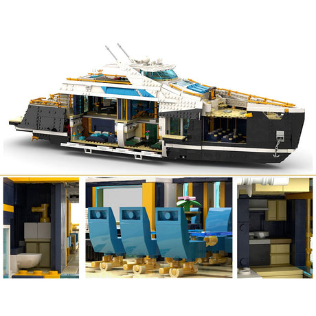Royal Navy Armored Warship Klemmbausteine - LesDiy - Klemmbausteine