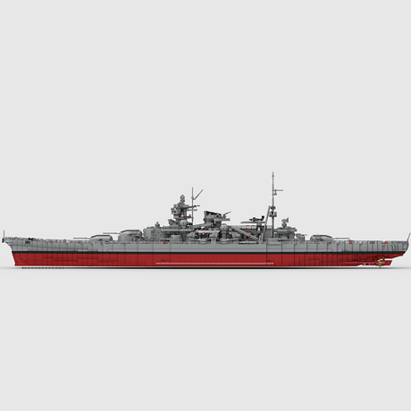 Scharnhorst Class Battleship Klemmbausteine - LesDiy - Klemmbausteine