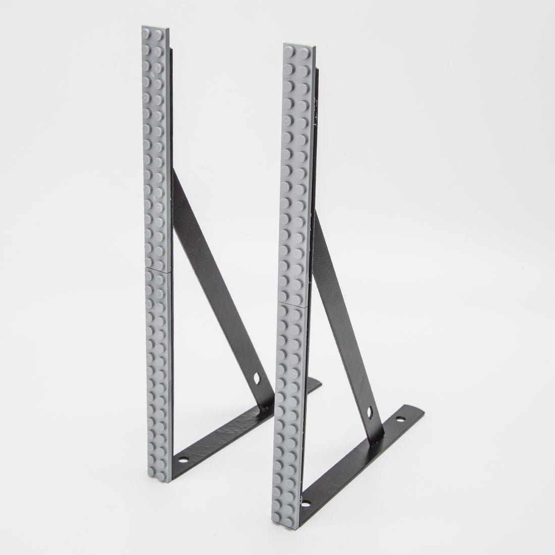 Sichere dreieckige Wandhalterungen (2er - Pack) - LesDiy - Klemmbausteine